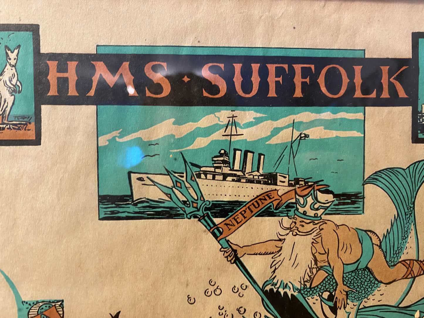 HMS * Suffolk Proclamation