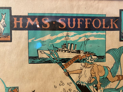 HMS * Suffolk Proclamation