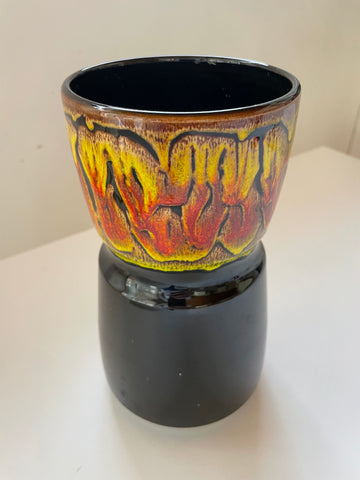 Poole Pottery Fire design vase - Stunning