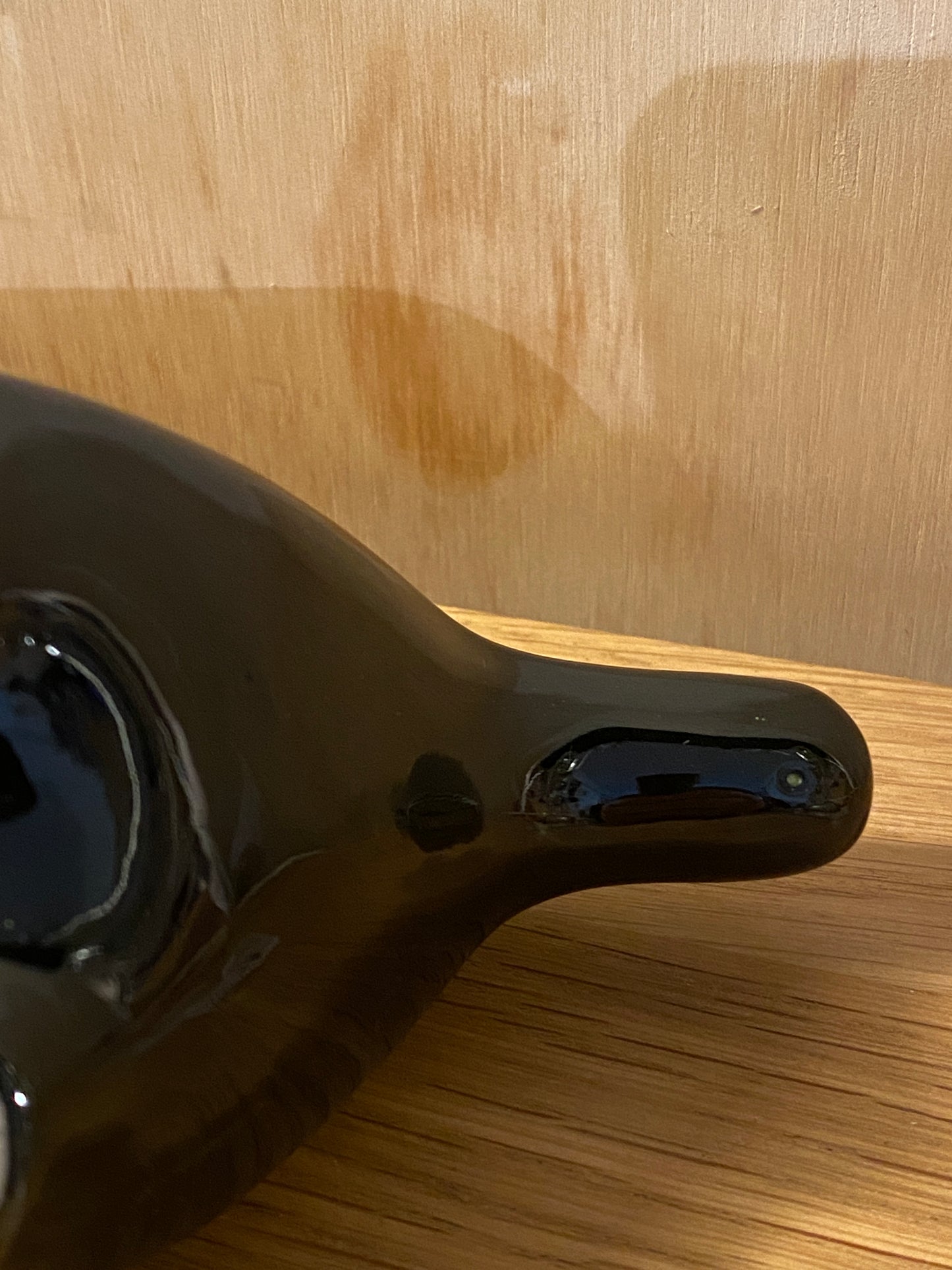 Vintage Mid century Modern Baldelli figural lime green Cat bank Italian ceramic MCM