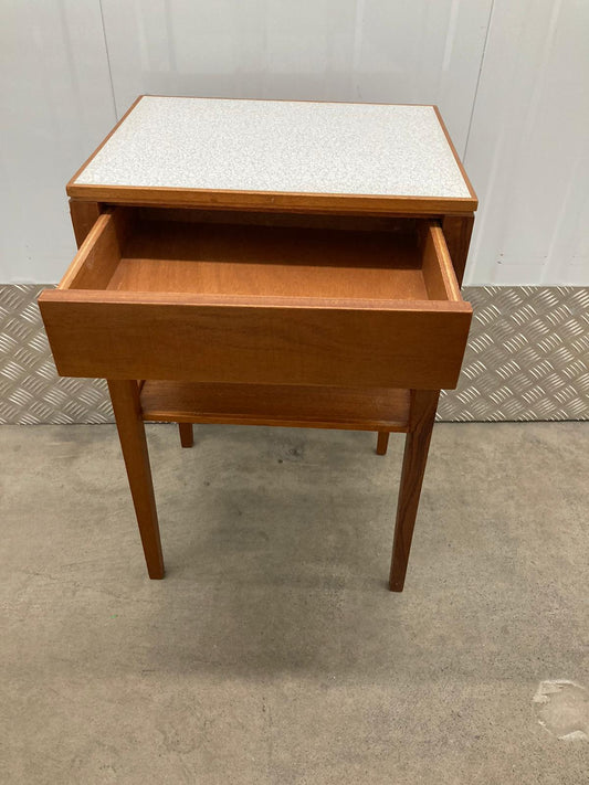 Remploy / ex MOD Bedside table - Fab modernist style