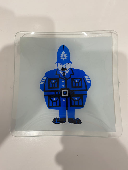 Vintage Chance Glass - Policeman