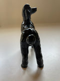 Black poodle figurine - SUPER KITSCH ! - Name : Pauline