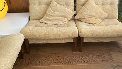 Danish Mid Century 4 seats & Coffee  Table Modular system  - Stunning