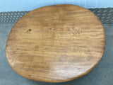 Large Round  Ercol Coffee Table - Light / Blonde Model 454