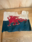 Vintage Welsh & Scottish hand flags