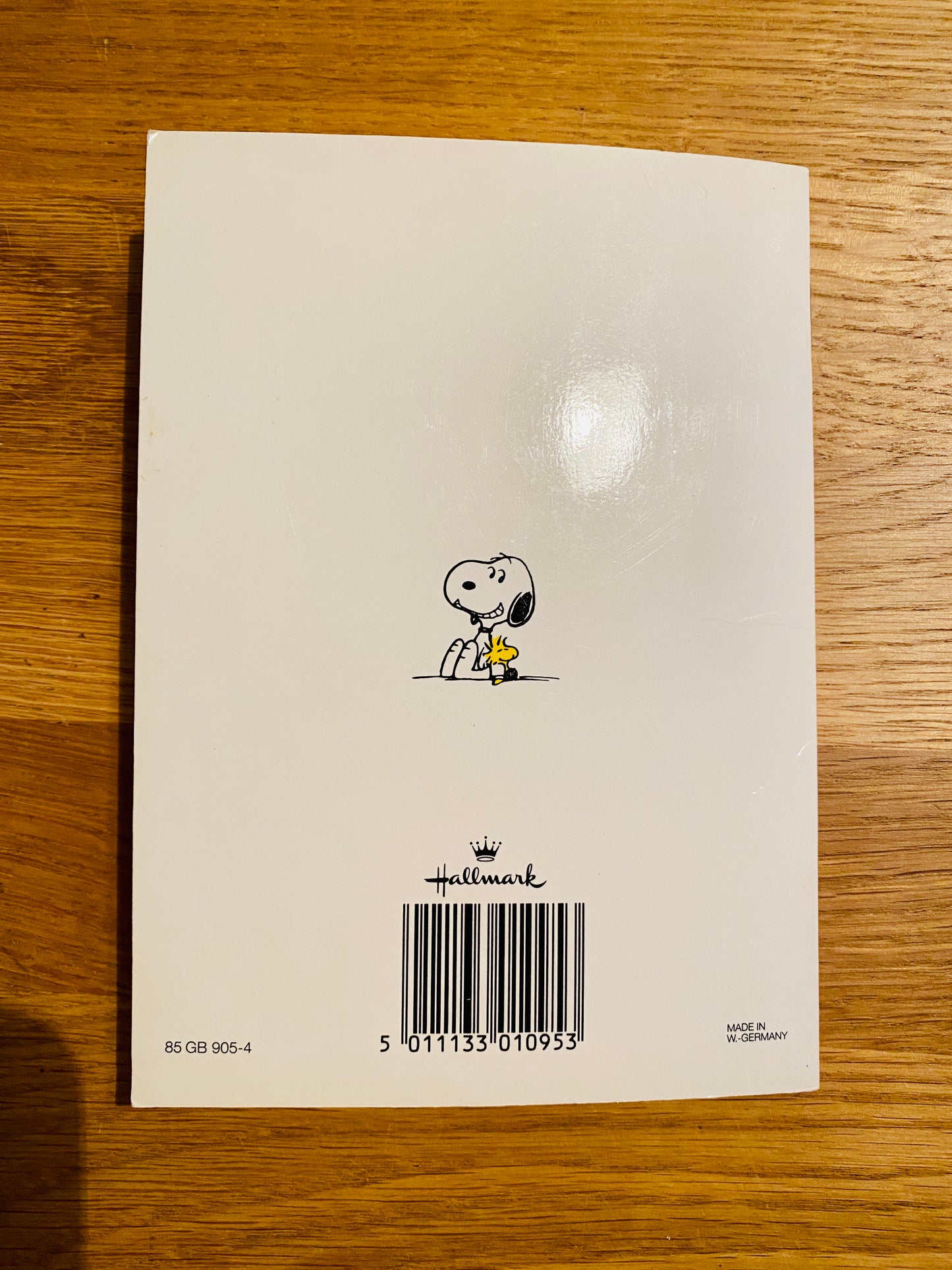 Hi! I 'm thinking  of You ! Snoopy Booklets - Peanuts Schulz - 80s