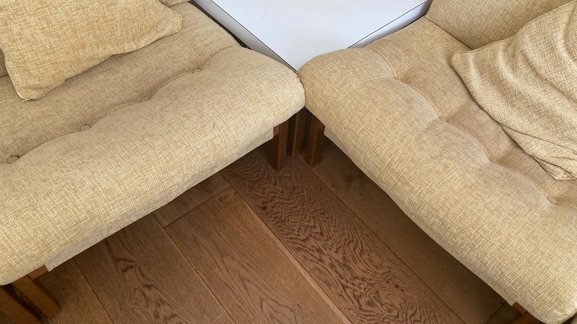 Danish Mid Century 4 seats & Coffee  Table Modular system  - Stunning