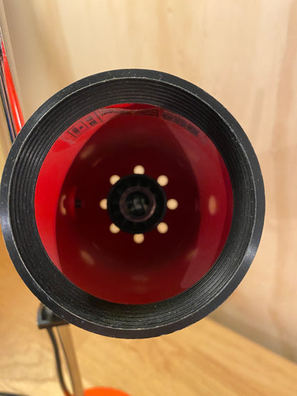 Vintage BHS Desk Lamp  - Orange / Red