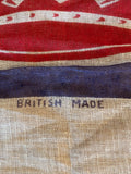 Vintage British Royal celebration Banner / Flag