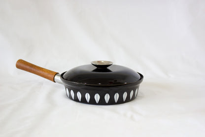 Cathrineholm Frying Pan - NEW OLD STOCK - Black /  White  super rare