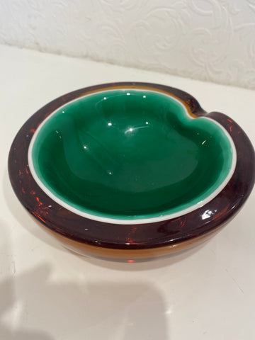 Murano Alfredo Barbini Art Glass Bowl / Ashtray - FAB