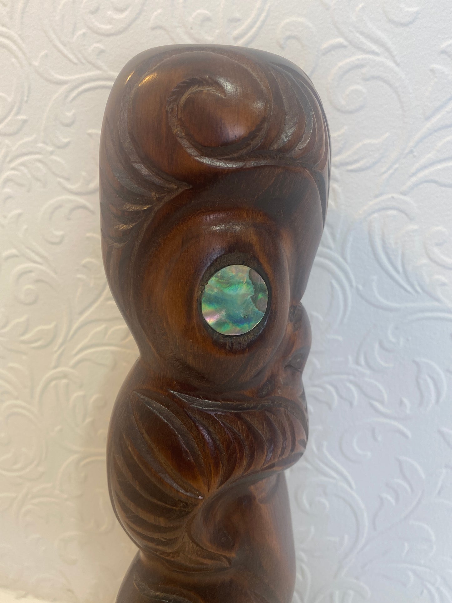 Teko Teko Hand Carved Tiki  NZ Timber