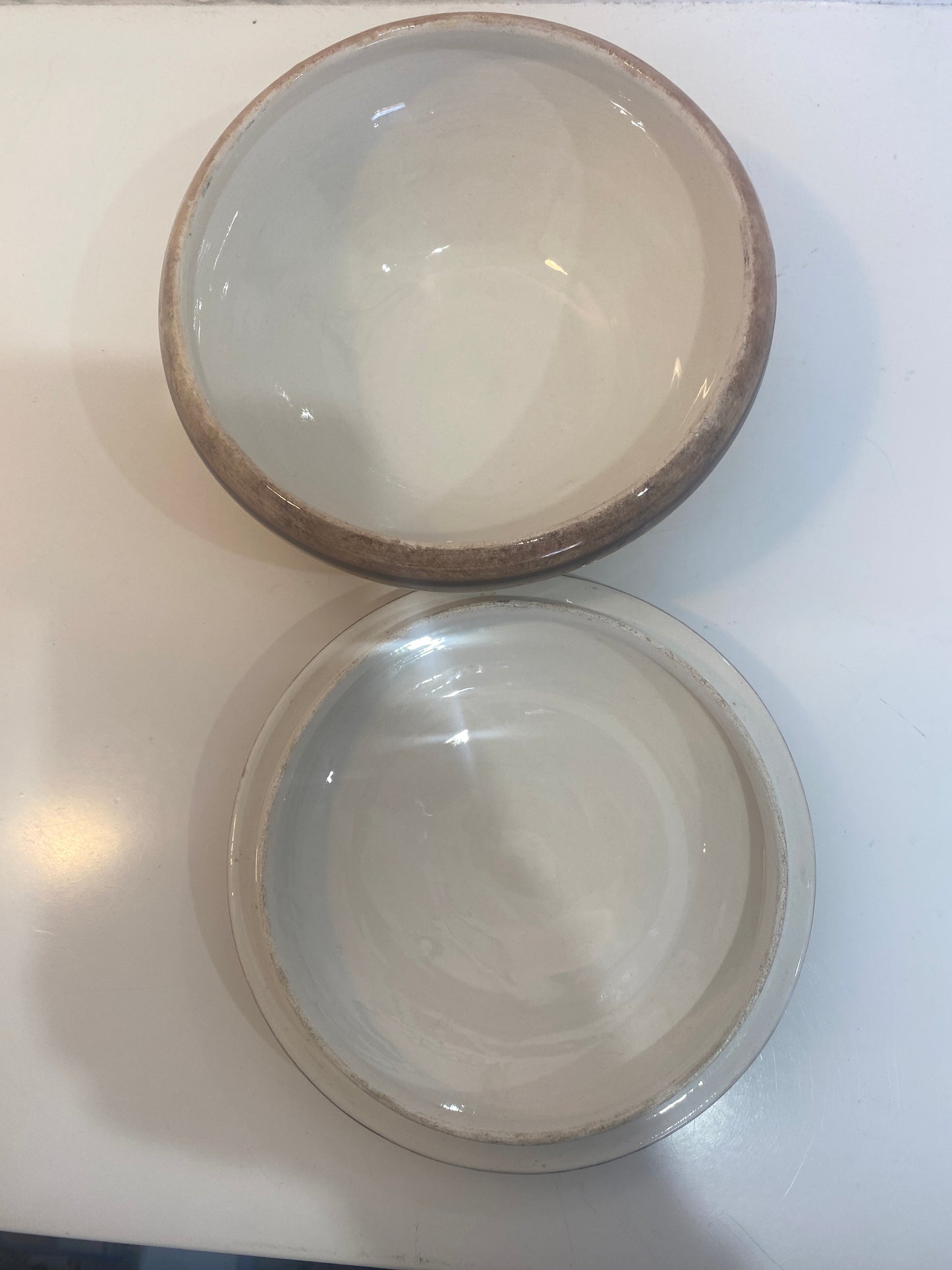 Mid Century Bowl  and lid
