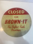 Open / Close Sign - Brown It - The Perfect Fish Browner