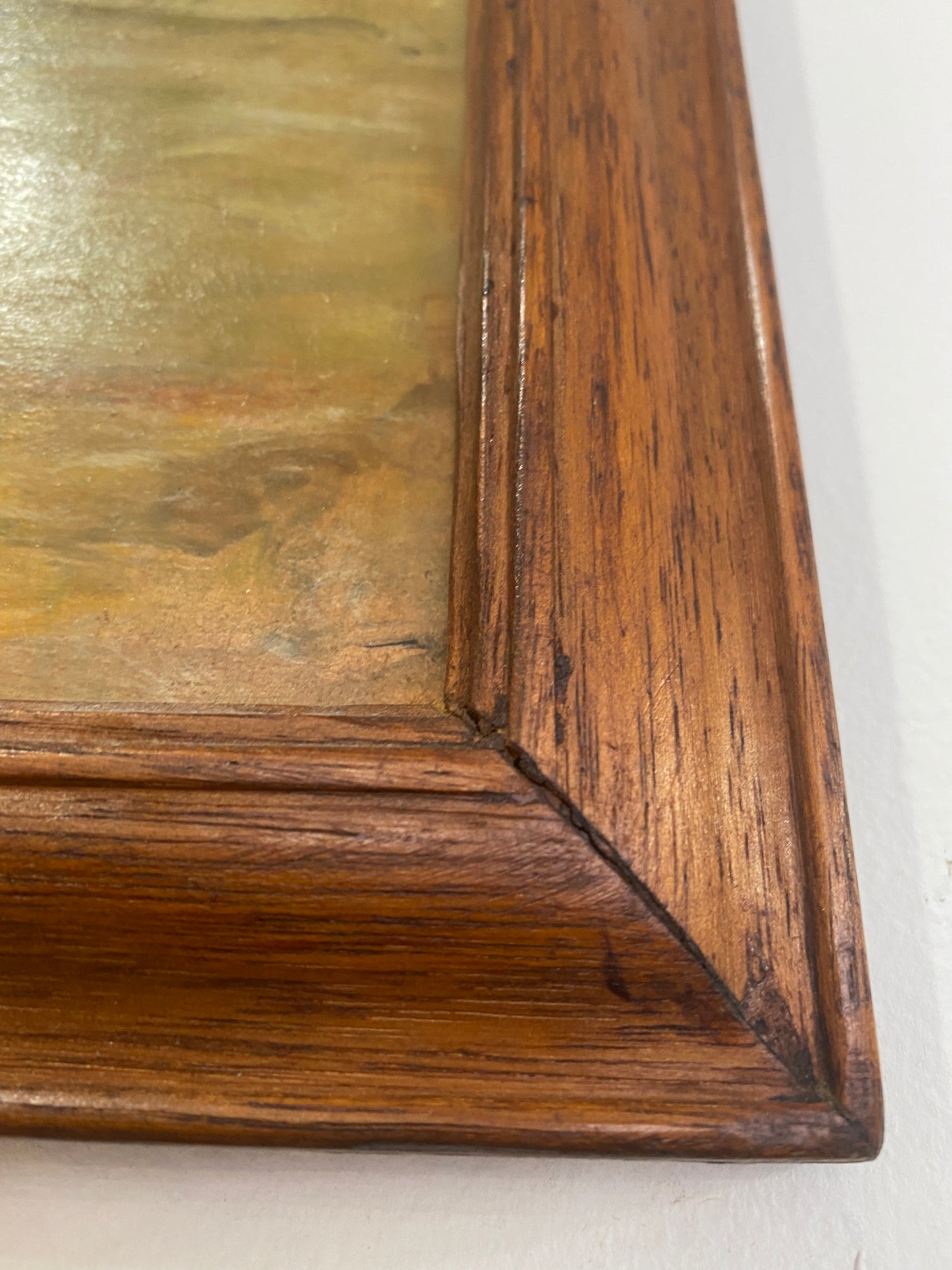 Fab Vintage Ford Consul Classic Capri Oil on Board Picture