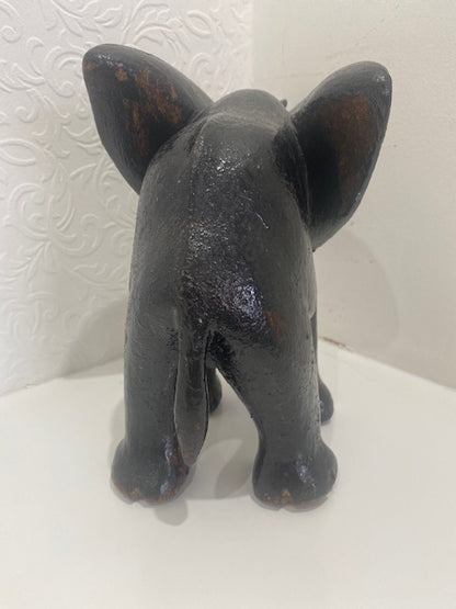 Mid Century Wooden Elephant