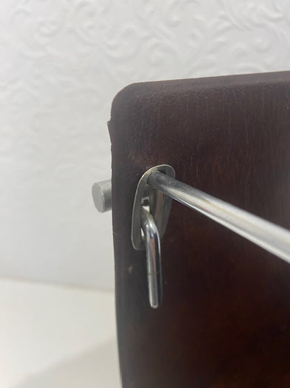 Mid century Durlston Design magazine newspaper rack holder