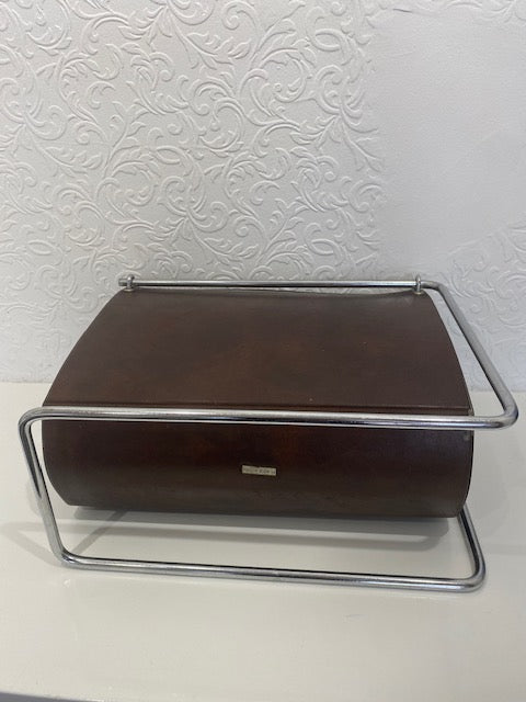 Mid century Durlston Design magazine newspaper rack holder