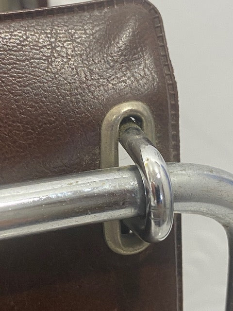 Mid century Durlston Design magazine newspaper rack holder