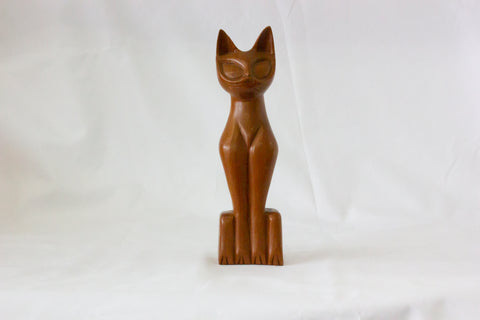 wood Mid century Cat : Lisa
