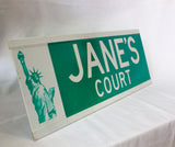 New York City original Jane's Court  Street Sign