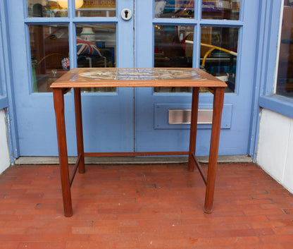 Mid Century  Teak n Tiled  nest of Tables set of 3 Moblerfabrikken Toften