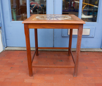 Mid Century  Teak n Tiled  nest of Tables set of 3 Moblerfabrikken Toften