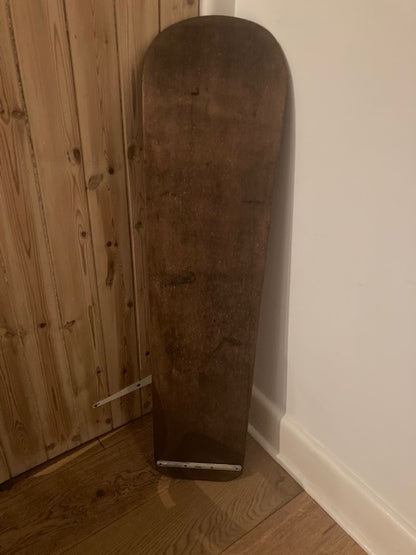 Vintage Wooden Belly Board / surfboard