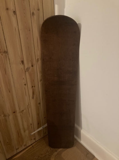 Vintage Wooden Belly Board / surfboard