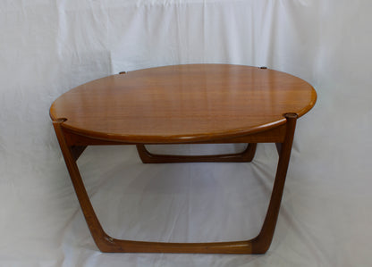 1960's Danish Teak Coffee Table by Peter Hvidt & Orla Mølgaard Nielsen