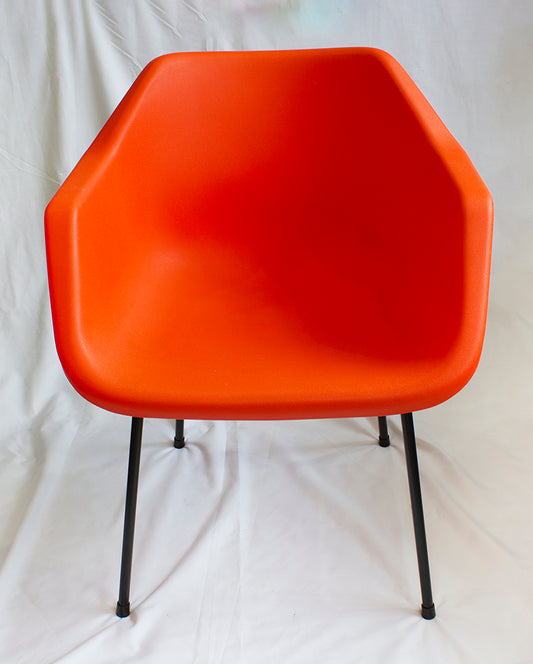 Robin and Lucienne Day for Hille  Orange armchairs - FAB Condition