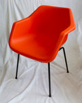 Robin and Lucienne Day for Hille  Orange armchairs - FAB Condition