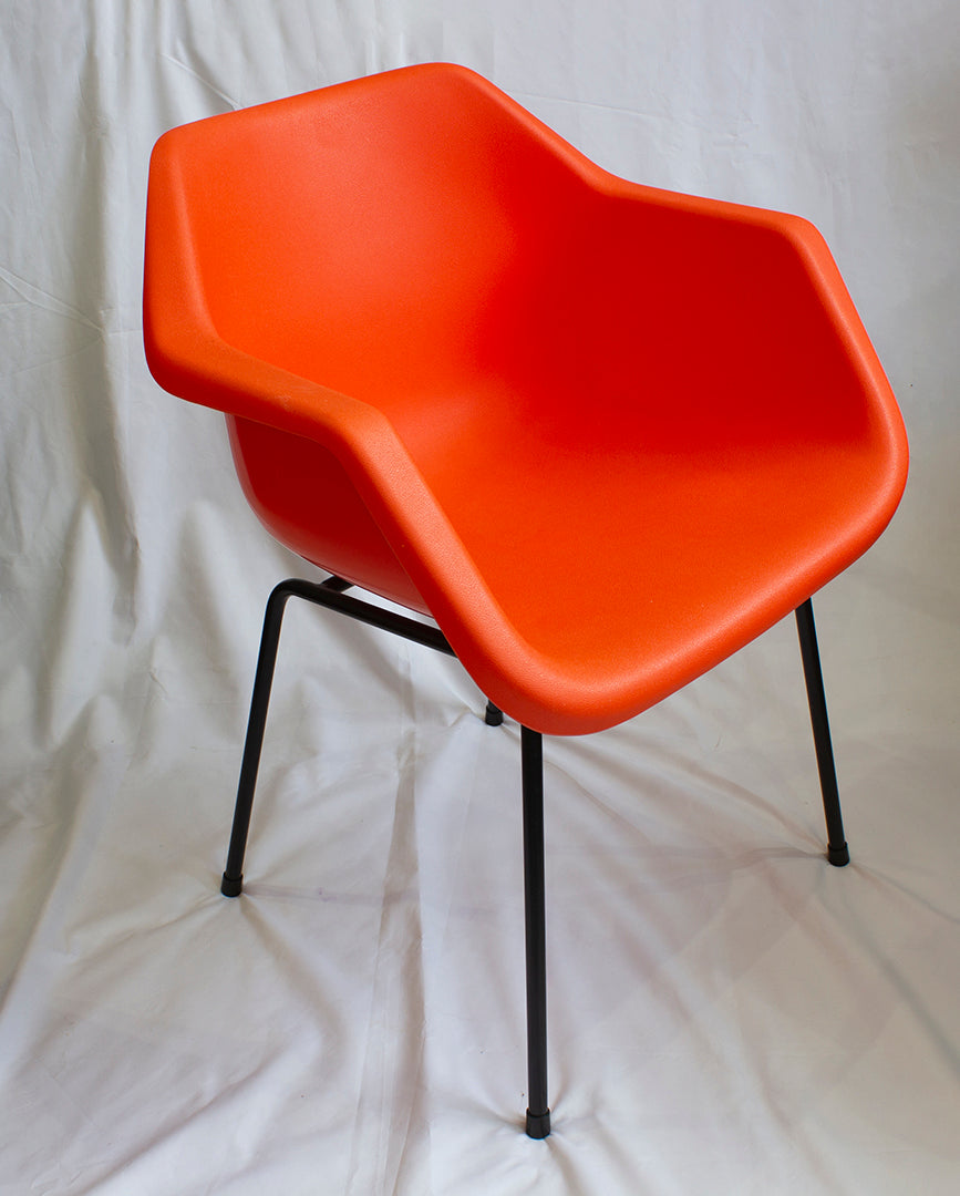 Robin and Lucienne Day for Hille  Orange armchairs - FAB Condition