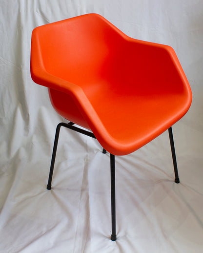 Robin and Lucienne Day for Hille  Orange armchairs - FAB Condition