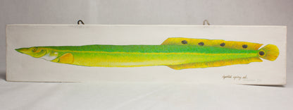 Fishes on Canvas  - charming - vibrant colours modernist