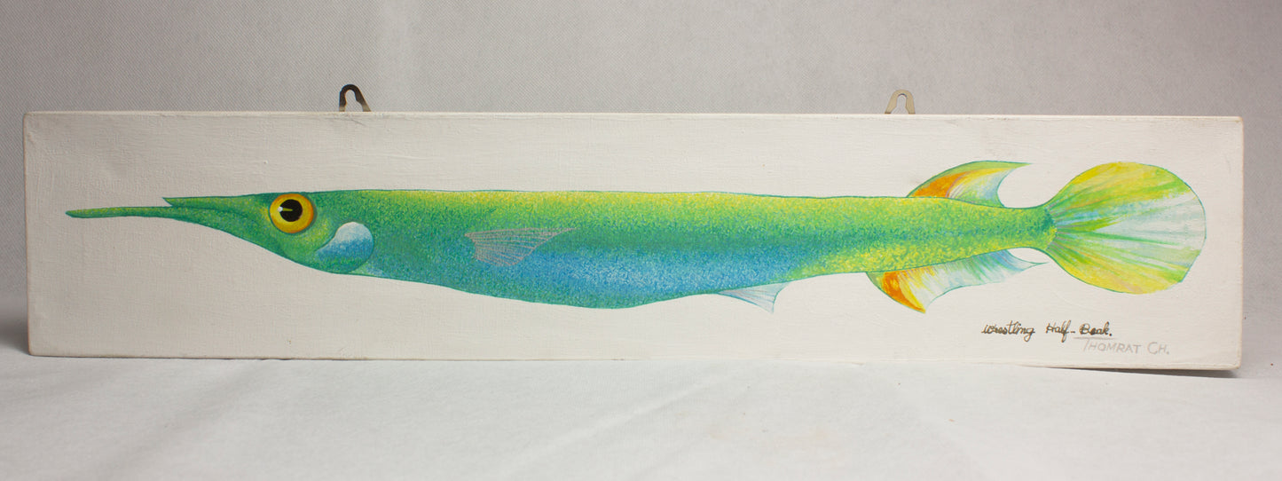 Fishes on Canvas  - charming - vibrant colours modernist