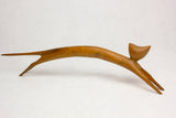 Mid century Wooden Cat Name: Stretch