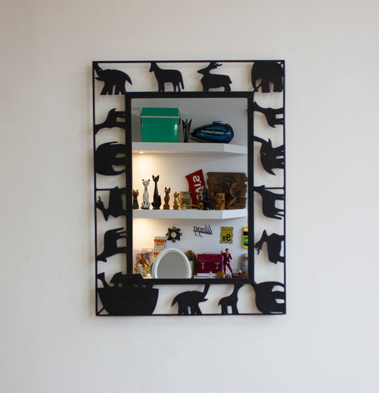 THE PIER 80S MODERNIST ANIMAL MIRROR