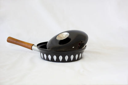 Cathrineholm Frying Pan - NEW OLD STOCK - Black /  White  super rare