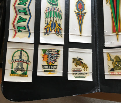 New Old Stock - Bicycle Sticker / Decals Sets (waterslide) 50/60s