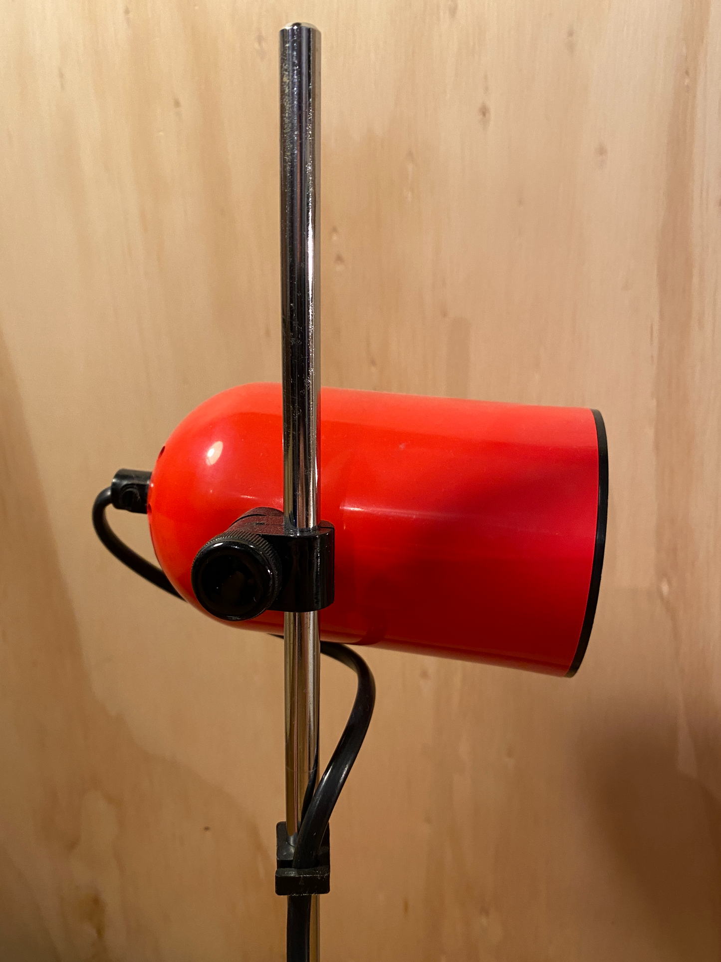 Vintage BHS Desk Lamp  - Orange / Red