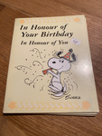 Snoopy Booklet Card - Peanuts