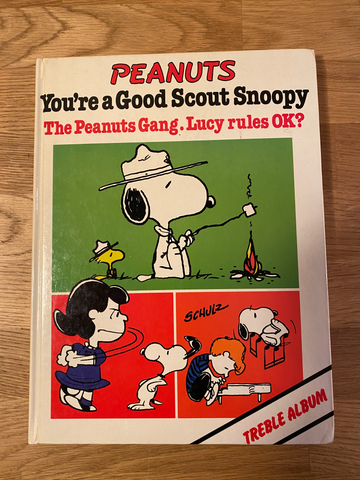 Peanuts - You're a Good Scout Snoopy - The Peanuts Gang . Lucy rules  ok?