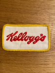 Vintage Kellogg's sewn on patch