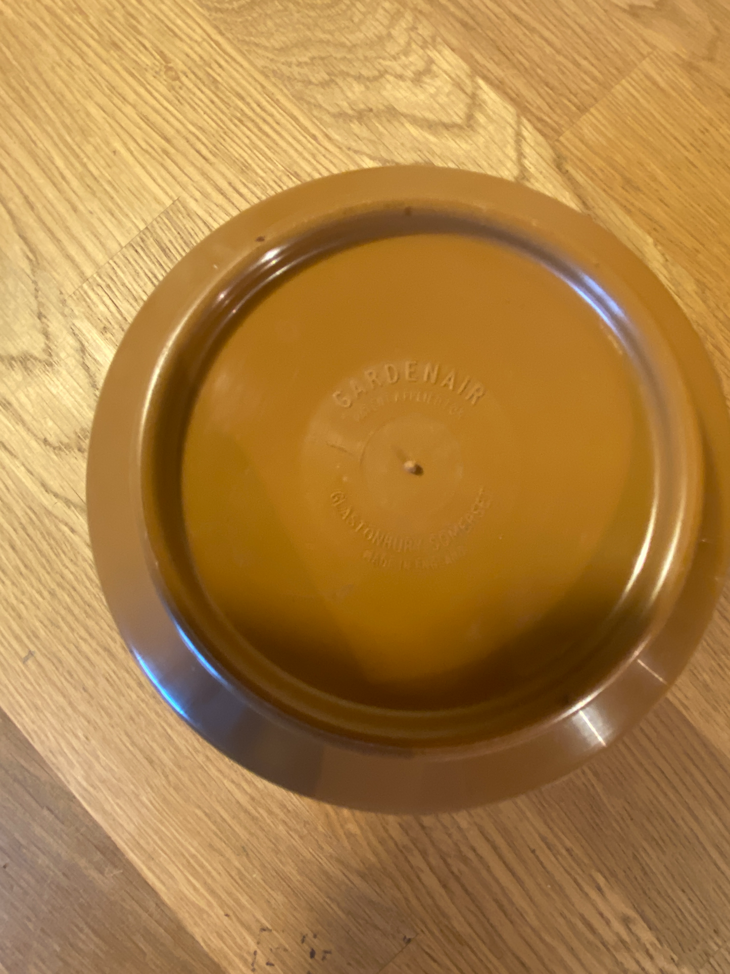 Faux wood Plant pot by Gardenair - 60s