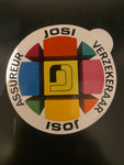 Flemish Belgium Sticker JOSI ASSUREUR VERZEKERAAR