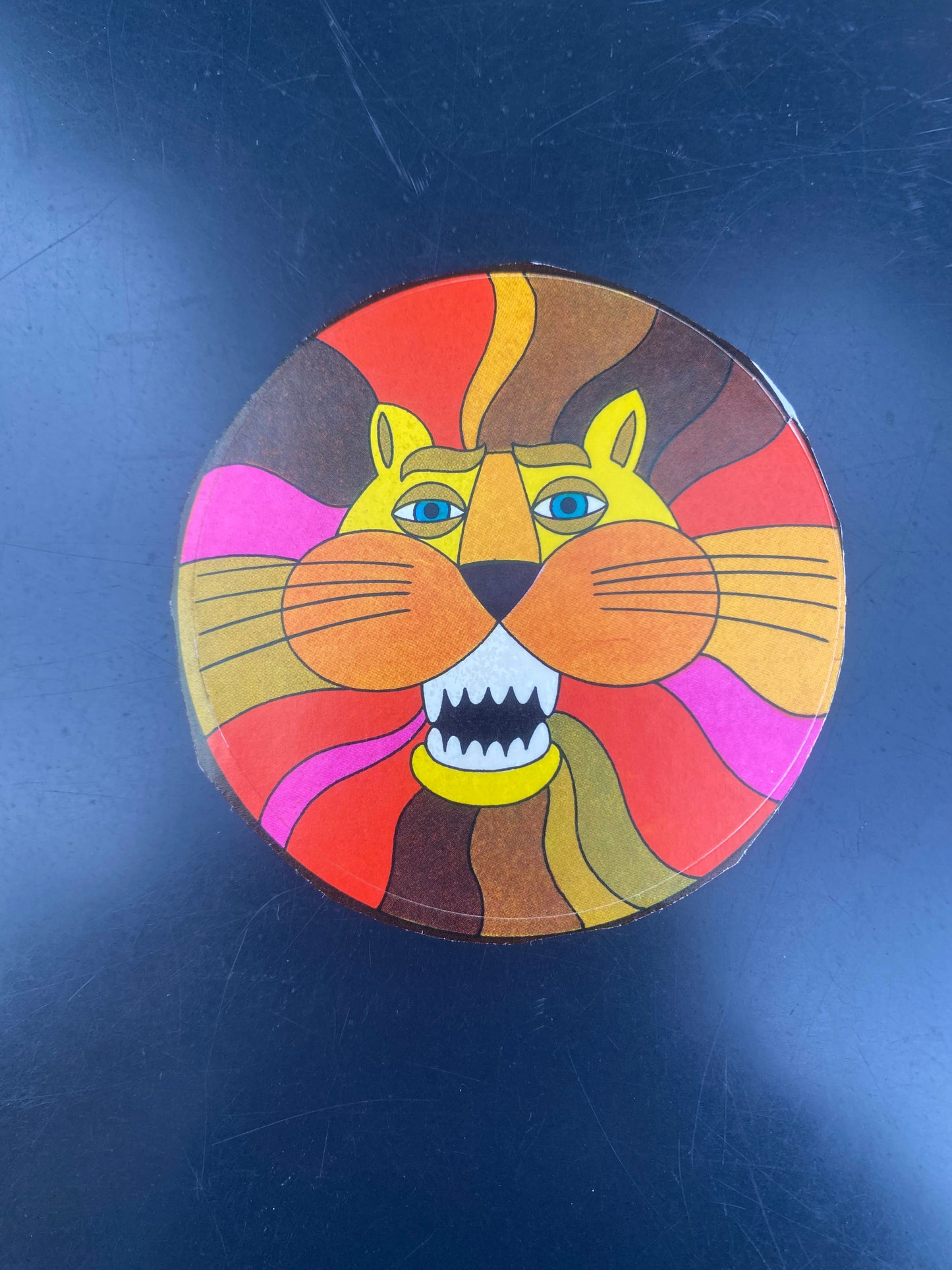 Flemish Belgium Sticker Lion