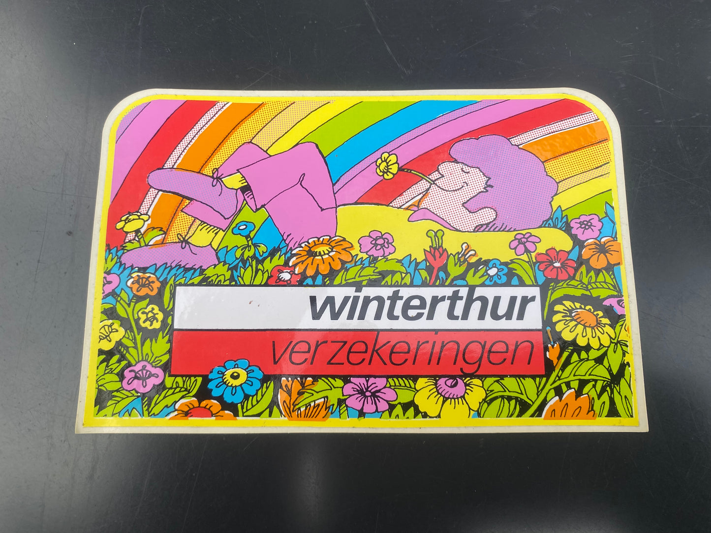 Flemish Belgium Sticker winterthur verzekeringen