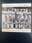 Flemish Belgium Sticker Chartres 4 Juli 1973 Winnaars spel zonder grenzen